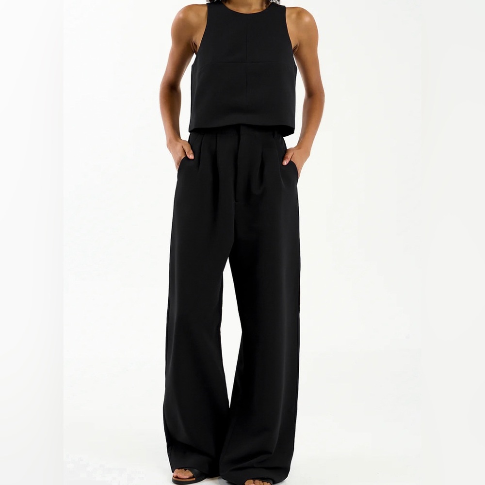 Elegant Black Women's Gentry Trousers